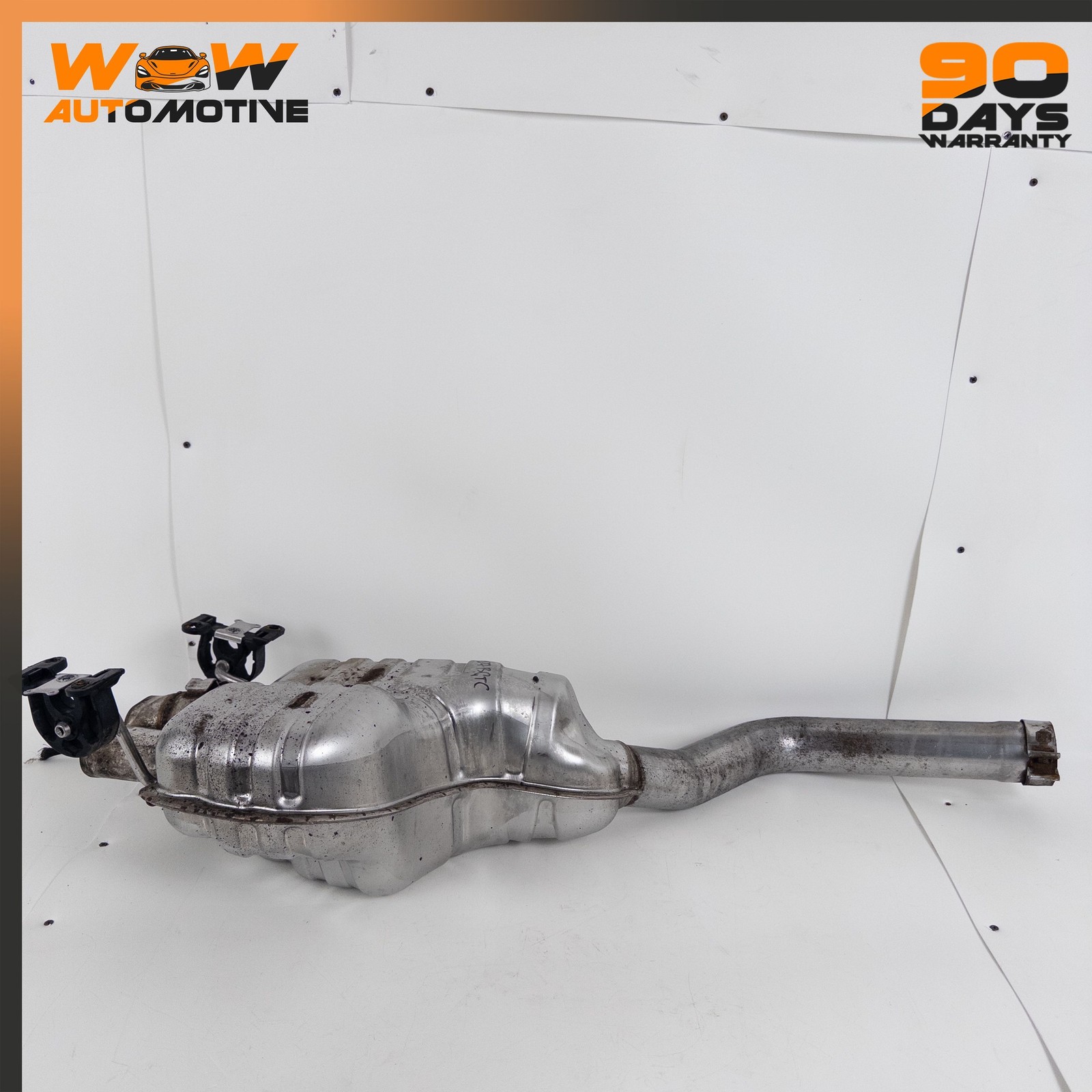04-13 BENTLEY CONTINENTAL GTC GT RIGHT PASSENGER SIDE LOWER EXHAUST MUFFLER OEM