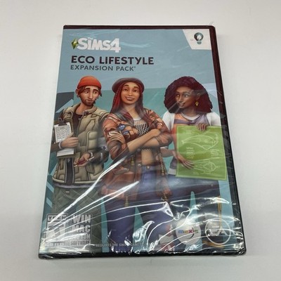 PC/Mac The Sims 4: Eco Lifestyle Expansion Pack Digital ONLY New Sealed