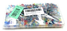 1076 pc colorful loose Glass Beads Jewelry Making kit Necklace Bracelets Earring