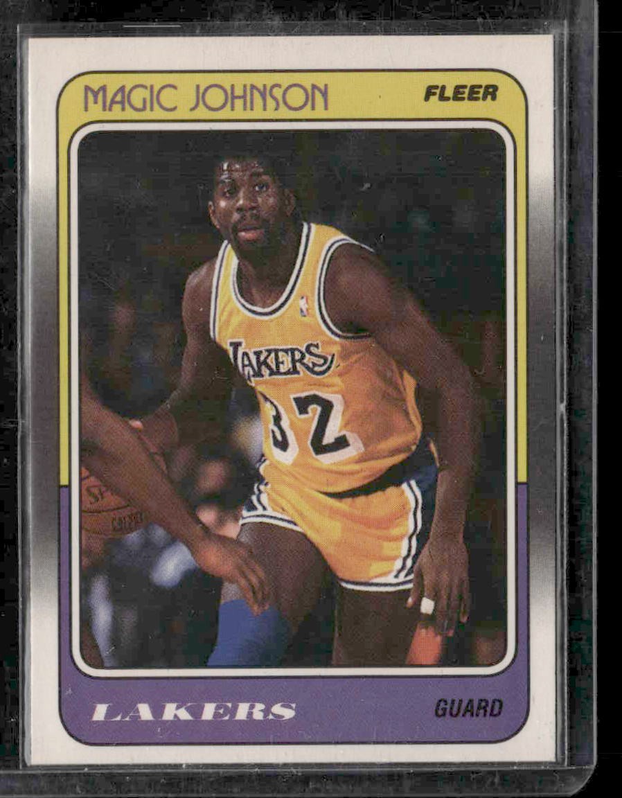 1988-89 Fleer #67 Magic Johnson