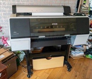 Epson Stylus Pro 7900 24" Fine Art Printer Stand 5L OEM Inks!!! Extras LS8
