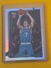 Kon Knueppel 2025-26 Topps #204 Rainbow Foilboard RC Parallel Charlotte Hornets