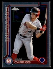 2025 Topps Pro Debut #PDC-114 Cole Carrigg Chrome Card Spokane Indians