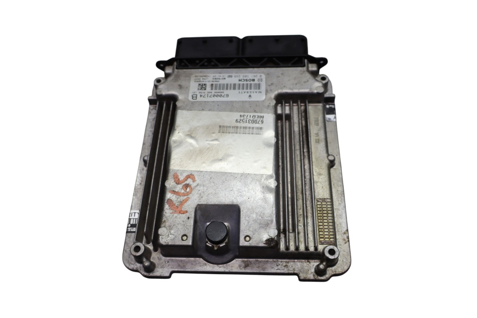 14-17 Maserati Ghibli ECU ECM Engine Computer Control Module Unit 670007174 OEM