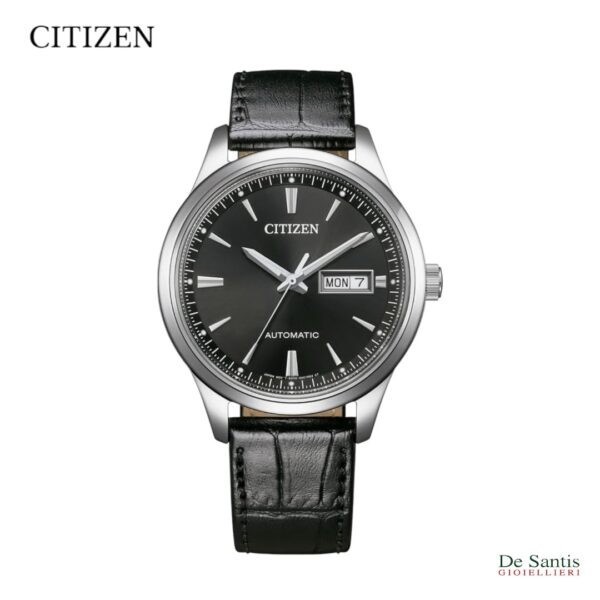 Orologio Citizen Automatico NY4058-01E Meccanico Classico DayDate Quadrante Nero