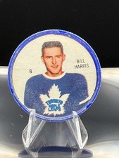 1960-61 Shirriff Salada Foods Hockey Coins #8 Bill Harris Toronto Maple Leafs