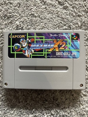 RockMan X2 Mega Man SNES Super Famicom SFC NTSC-J Japanisch