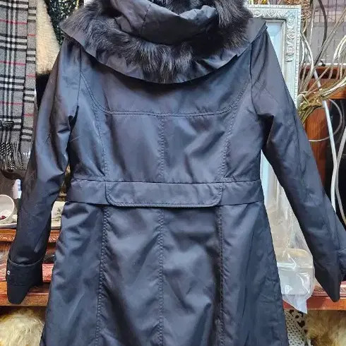 Chanel Black Faux Fur Trim Coat - Elegant Outerwear thumbnail 8