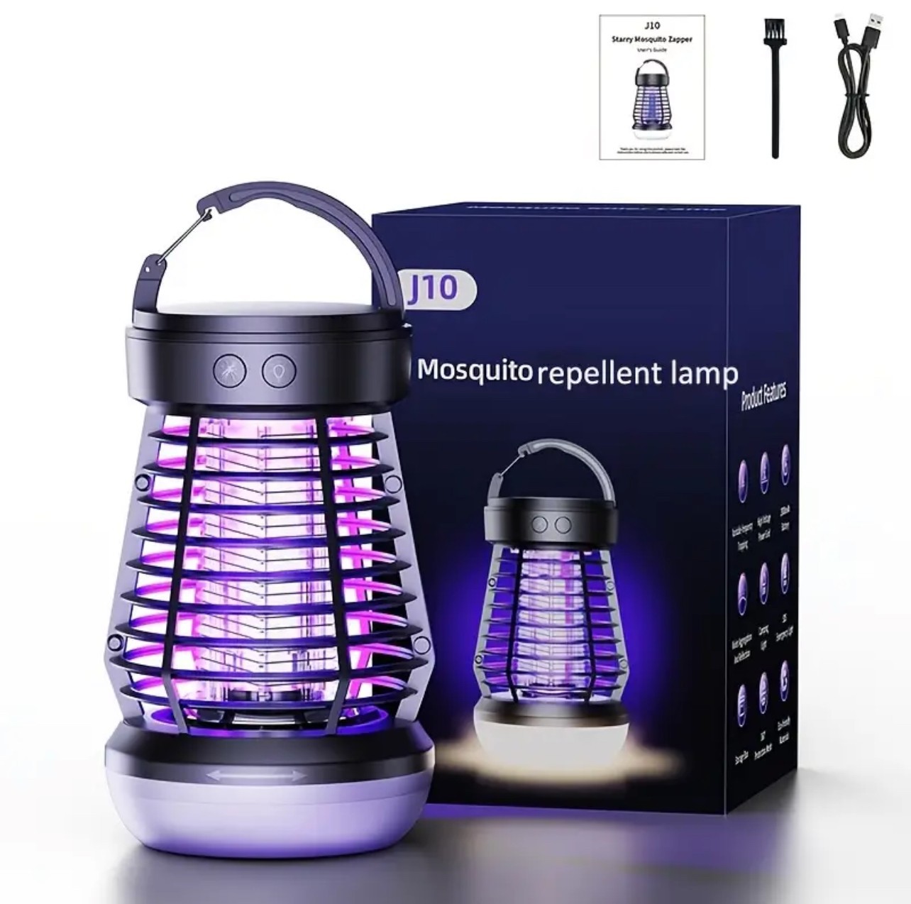 Upgrade 2025 3-in-1 Mosquito Zapper and Camping Light - Port