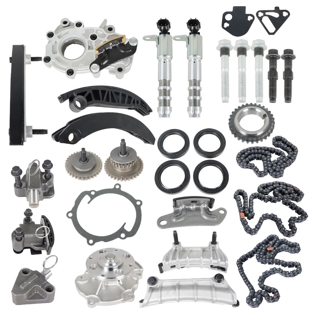 LABLT Timing Chain Kit Oil Pump Water Pump VTC Solenoid For Buick GMC Cadillac