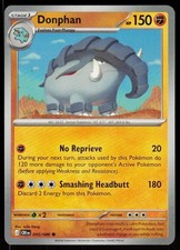 Donphan 045/086 Common Chaos Rising Pokemon Near Mint