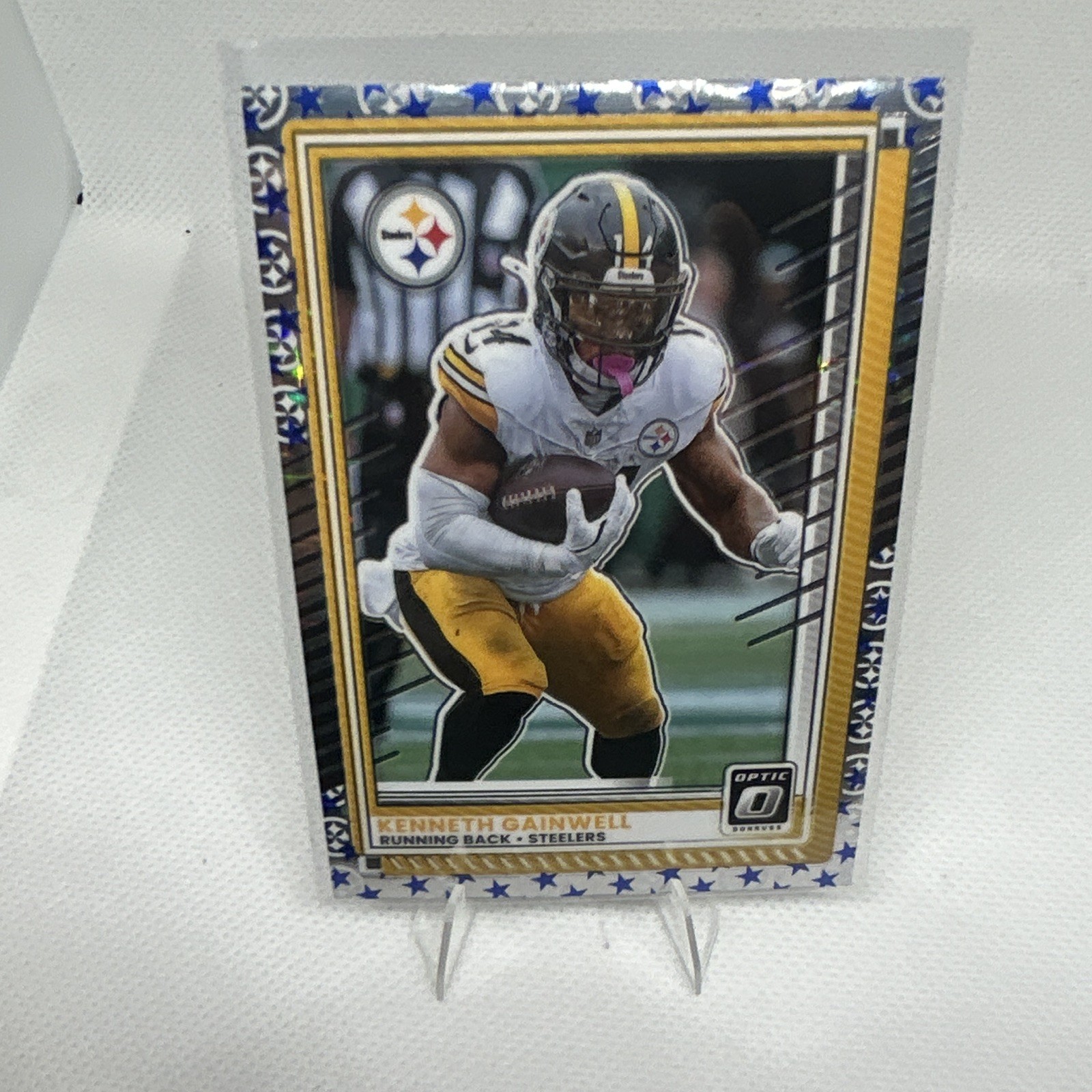 Panini Donruss Optic Kenneth Gainwell Stars/Logo Parallel #97 - Steelers (2025)