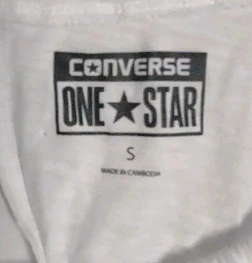 Mameluco Converse All Star para mujer con hombros descubiertos blanco S Foto 2 de 4