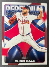 2026 Chris Sale Topps Baseball Perennial All-Stars #PAS-22 Atlanta Braves
