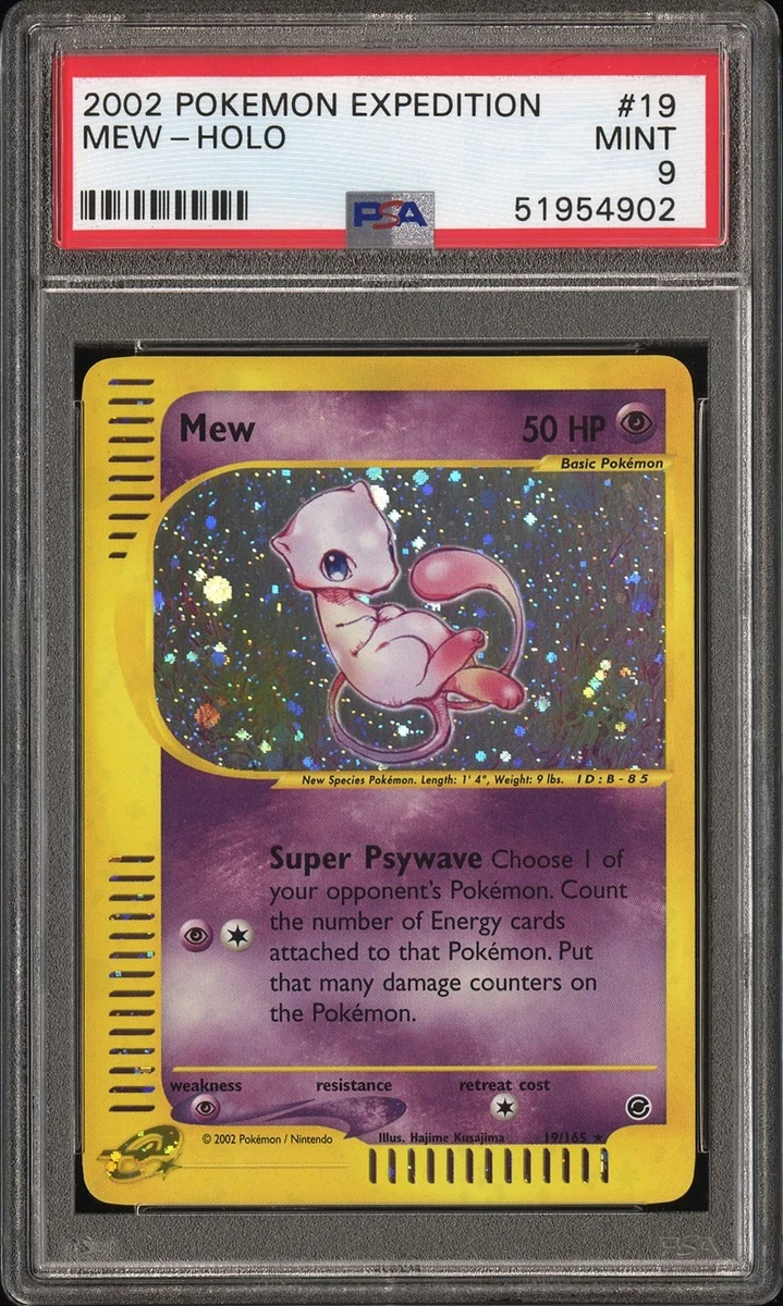 Mew Pokémon TCG Professional Sports Authenticator (PSA) Expedition