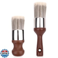 2pcs Leather Furniture Salve Brush, 2 Styles Ergonomic Leather Furniture Clea