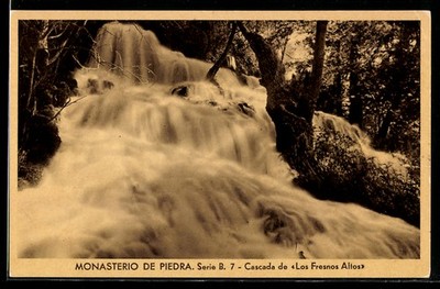 Ansichtskarte Cascada de Los Fresnos Altos, Wasserfall 