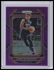 2023 Panini Prizm WNBA Angel McCoughtry Purple #/149 #75 Atlanta Dream