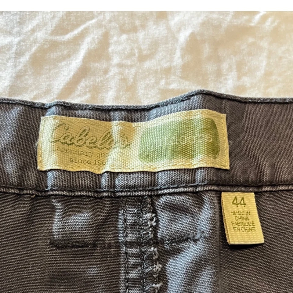 Pantalones Cortos Carga Cabelas Para Hombres Talla 44 Calce Relajado Cintura Elástica Aventura al Aire Libre Foto 3 de 4