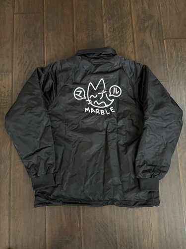 Giacca Coach Marble Soda NUOVISSIMA (TAGLIA L) ricamata e doppia fodera