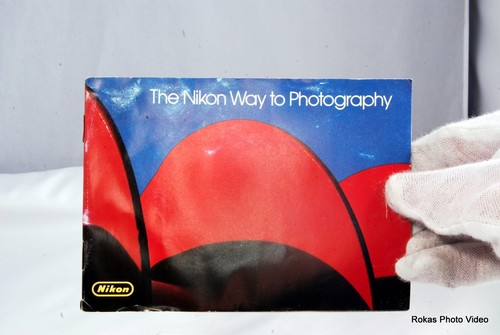 Camera F3 "The Nikon Way to Photography" Manual Booklet Guide (EN) Accessory