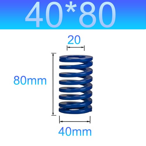 Heavy Load Duty Compression Die Spring ISO 25mm-60mm Dia Red 20mm-300mm Length - Picture 99 of 120