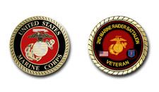 2nd Marine Raider Battalion Veteran Challenge Coin Officially Licensed