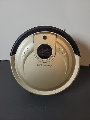 Untested Bobsweep PetHair Robot Vacuum Cleaner & Mop - Champagne