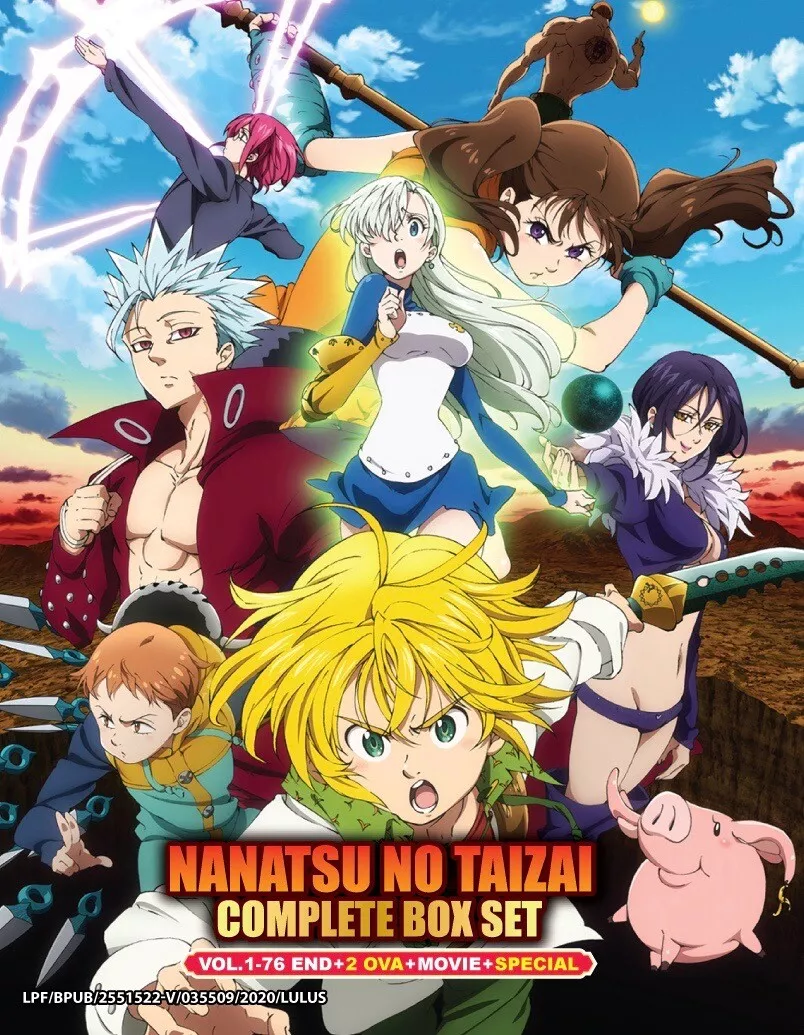 The Seven Deadly Sins Character Mashup Anime Nanatsu no Taizai Postcard  for Sale by shizazzi