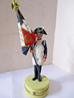Figurine Hachette Porte-drapeau Napoléonien Dragons De La Garde 1813-1814 - Occasion !