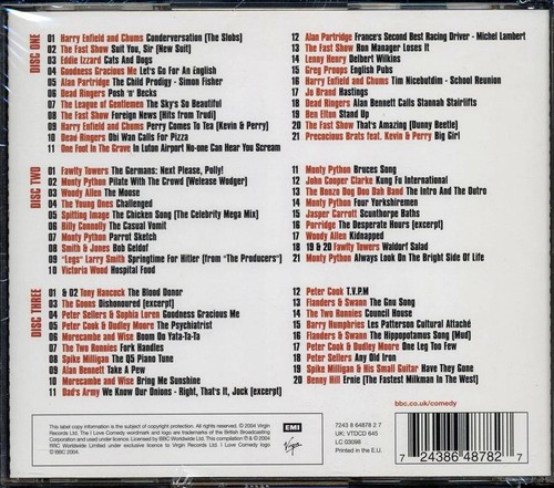 I LOVE COMEDY Harry Enfield & Chums, The Fast Show, Eddie Lizzard 3CD *Sealed* - Picture 2 of 2