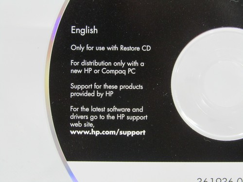 Windows XP Professional SP2 Restore CD HP COMPUTERS - Picture 3 of 3