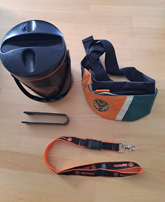 Jägermeister Konvolut Eiskühler Eiswürfel Behälter Tasche Schlüsselanhänger gut
