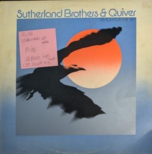 Sutherland Brothers & Quiver Reach for the Sky Vinyl Record VG/VG CBS 69191 1975