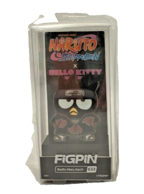 Neu OVP FiGPiN Naruto Shippuden Hello Kitty Badtz-Maru Itachi 633 Figur Ständer*