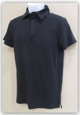 All In Motion BLACK Supima Cotton SMALL Polo Wicking Quick Dry No roll collar