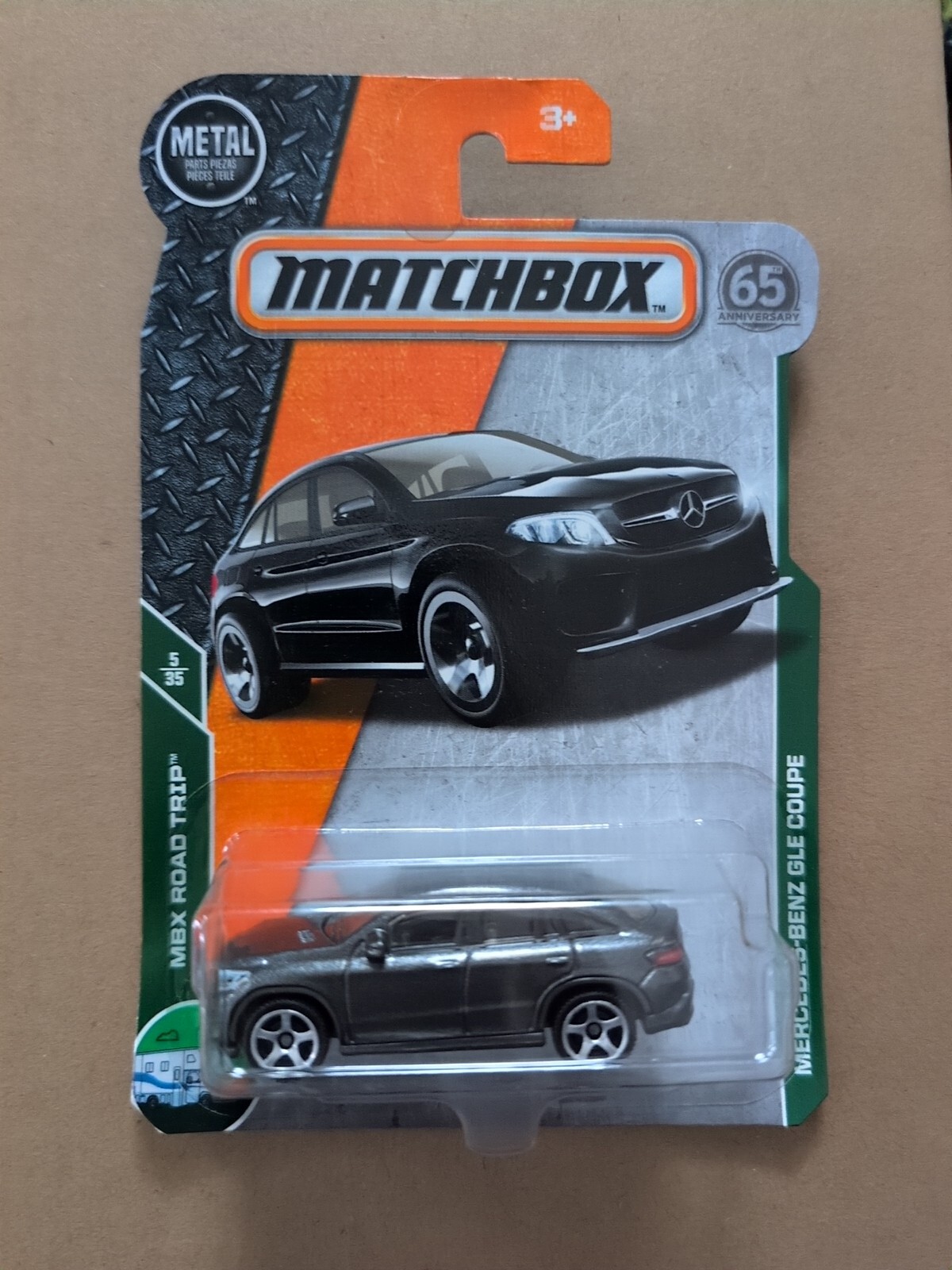 Matchbox 2018 Mercedes-Benz GLE Coupe Gray Mbx Road Trip 5/35