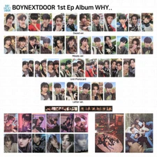 BOYNEXTDOOR 1st Ep Album WHY.. Dazed Moody Letter Ver Photocard Post card KPOP