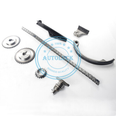 8PCSEngine Timing Chain Kit For SR20DE SE20DT Nissan Almera Primera Serena Sunny