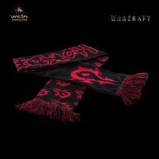 WARCRAFT Knit Scarf THE HORDE Orc BLIZZARD World of Weta Workshop NEW
