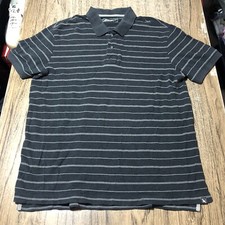 Eddie Bauer Mens Striped Polo Shirt Size L 18381
