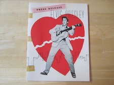 1956 Elvis Presley Press Release  EPE reproduction