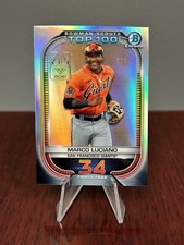 2021 Topps Transcendent Collection VIP Marco Luciano Bowman Chrome Giants 1/1