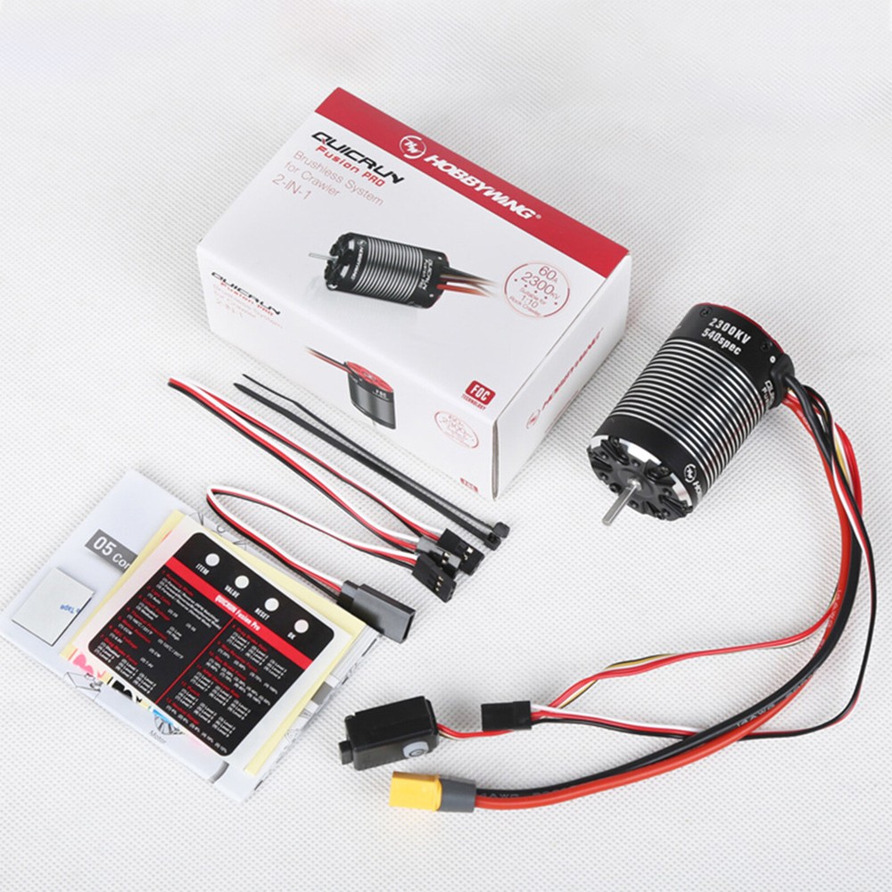 ホビーラジコン HOBBYWING QUICRUN Fusion PRO 2300Kv Amazon.com: HOBBYWING Quicrun Fusion PRO 2300KV FOC System