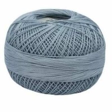 Lizbeth Egyptian Cotton Crochet Thread Size 20 Color 650 Light Denim Blue