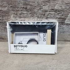 IKEA Betydlig Wall Ceiling Curtain Rod Bracket Black Kit Model 602.172.28 1 PK 