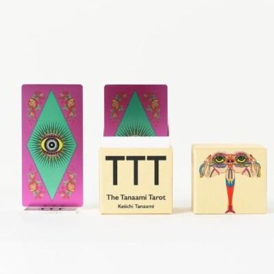 Keiichi Tanaami TTT The Tanaami Tarot Card full BOX pink with 