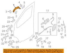 FORD OEM 12-23 E-Transit Front Door Lock Hardware-Handle, Outside CV6Z5422404DA