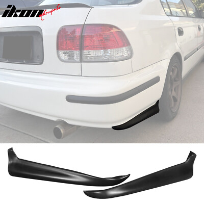 Fits 96-98 Honda Civic JDM Style Rear Bumper Lip Side Aprons