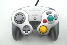 Official Nintendo GameCube Wired Gaming Controller Silver Genuine Original